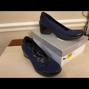 Bzees Navy Flats worn once No box 8.5M
